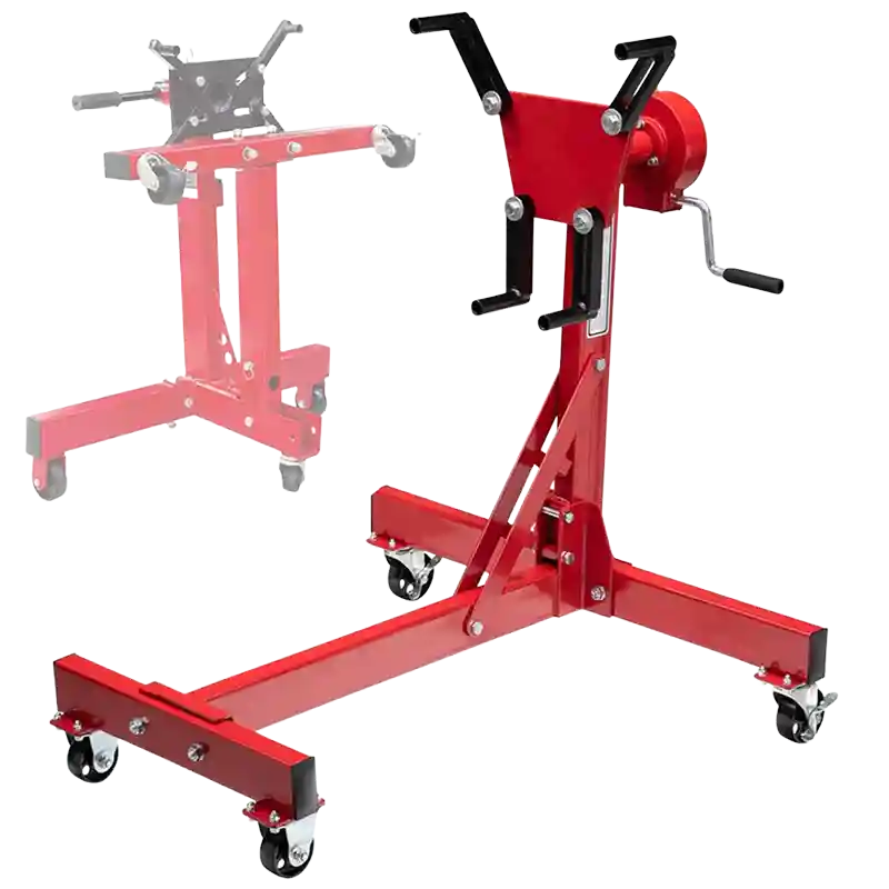 Engine Stands With 360 Degree Rotating Rebuilder Support