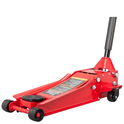 Heavy Duty Low-Profile Floor Jack with Dual Pump