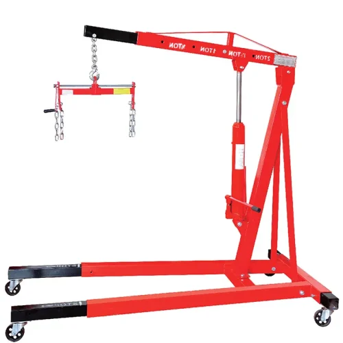 2 ton engine crane with 1500 lb engine stand