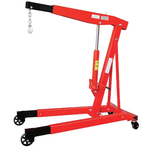 3 ton hydraulic engine crane with telescopic lifting boom