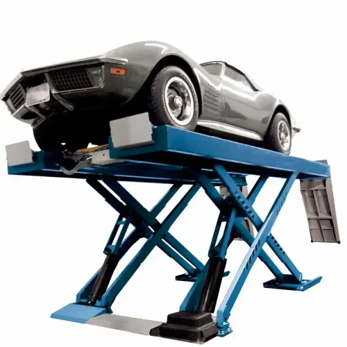 In-Ground Large Platform Scissor Lift for Wheel Alignment
