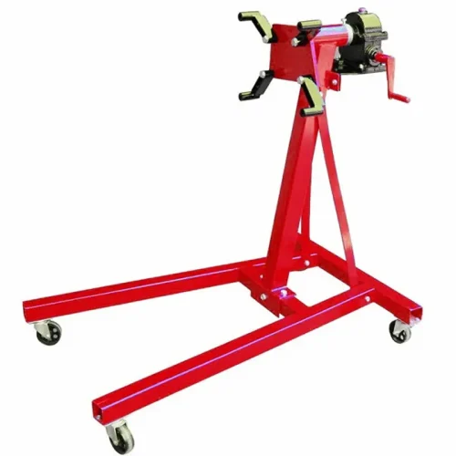 Gear-driven Rotating Engine Stand