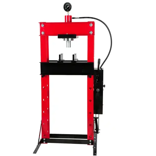 Hydraulic Shop Press with Quick Pedal Pump