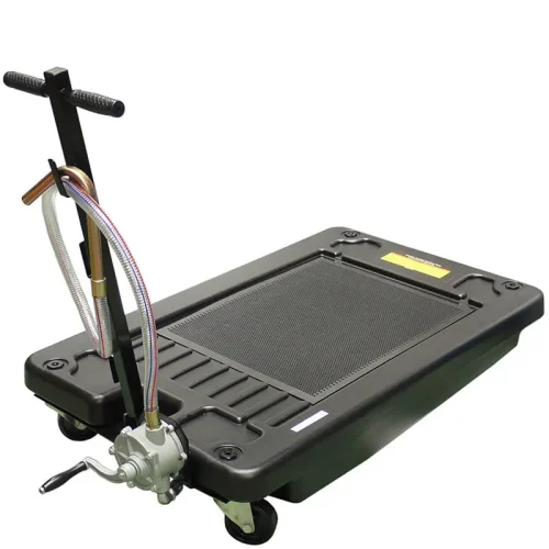 ME1200 Plastic Oil drain Trolley with Hand Pump