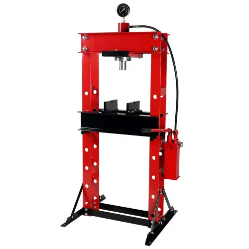 Shop Press with Double Speed Square Pump and Gauge