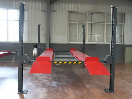 workshop of four post lift (2)