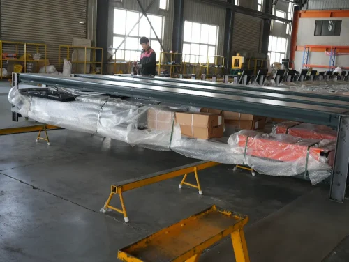 workshop of four post lift (4)