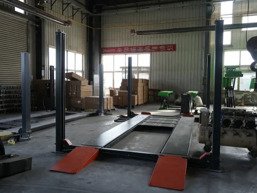 workshop of four post lift (5)