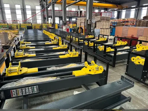 workshop of two post lift