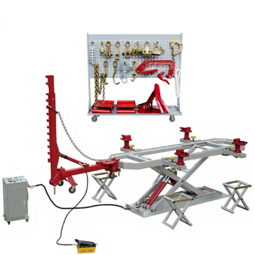 BR1040 Hydraulic Dual Lift Platform Frame Straightening Machine