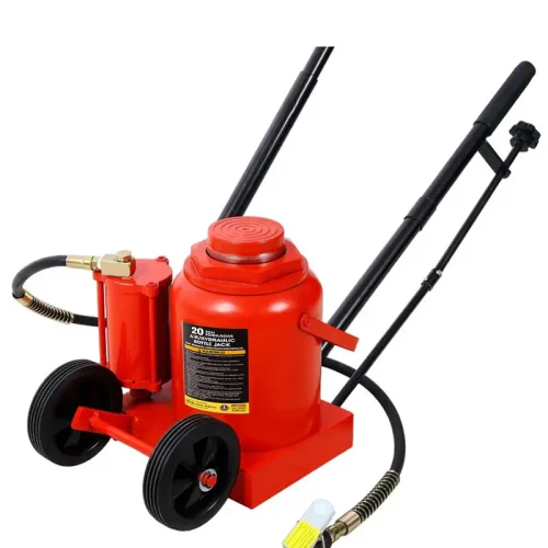 HJ1160 Air Hydraulic Bottle Jack with Wheels