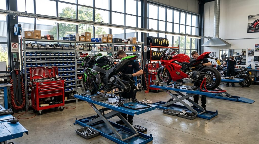 Setting Up a Motorcycle Repair Shop: Essential Lifts, Tools, and Layout Tips