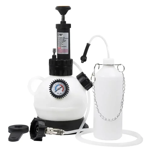 WSAT 2L Air Pneumatic Brake Fluid Extractor and 1L Refilling Bottle Tool Set